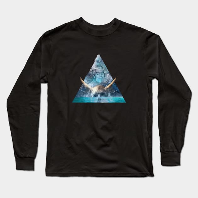 Epstein On Ice! Long Sleeve T-Shirt by Weird Science Pod